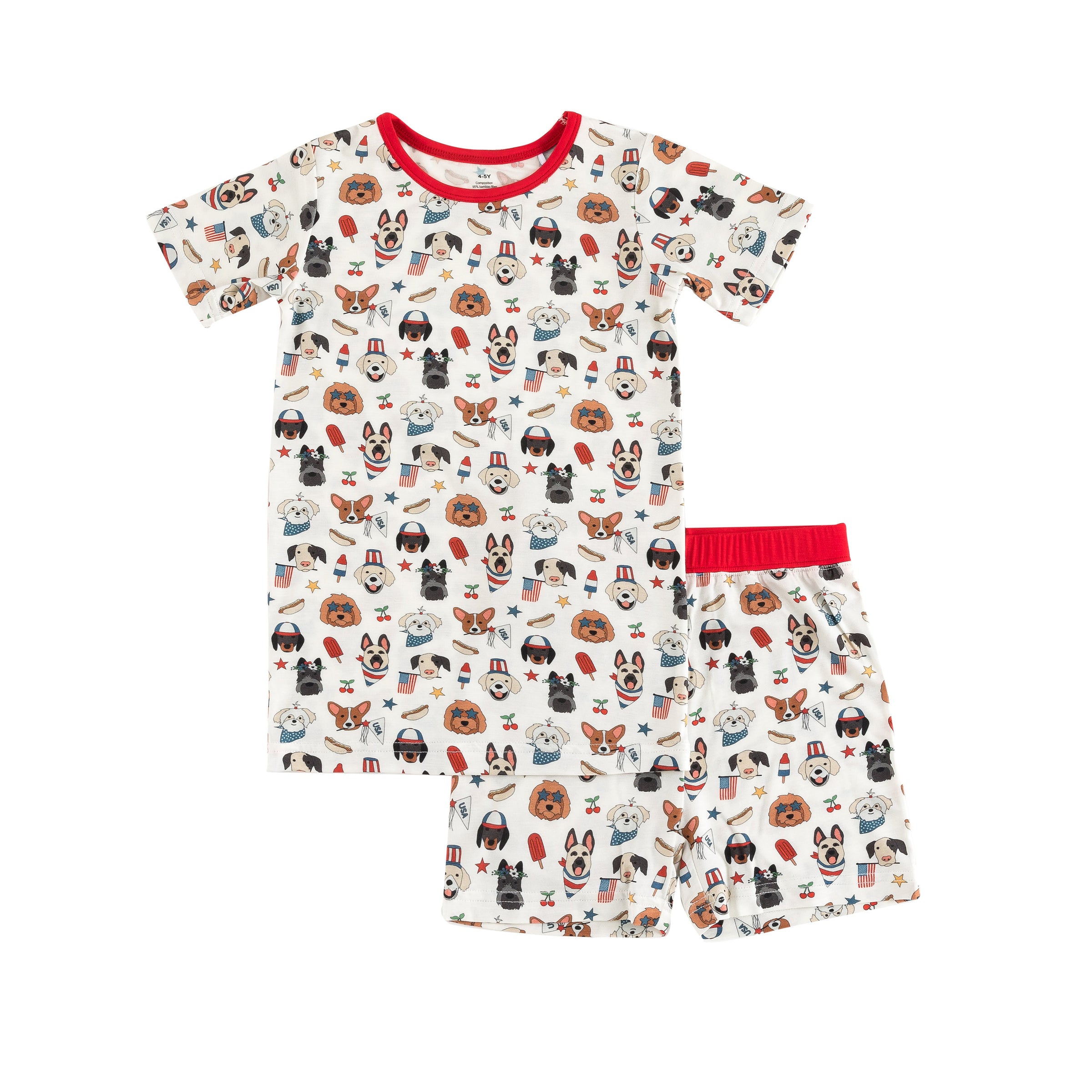 Freedom Dogs (Short PJ set) - BIG FRENCHIES