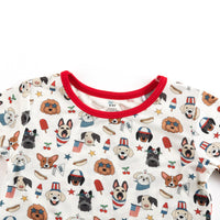 Freedom Dogs (Short PJ set) - BIG FRENCHIES