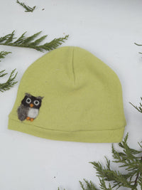 Owl Cashmere Hat - Toddler - BIG FRENCHIES