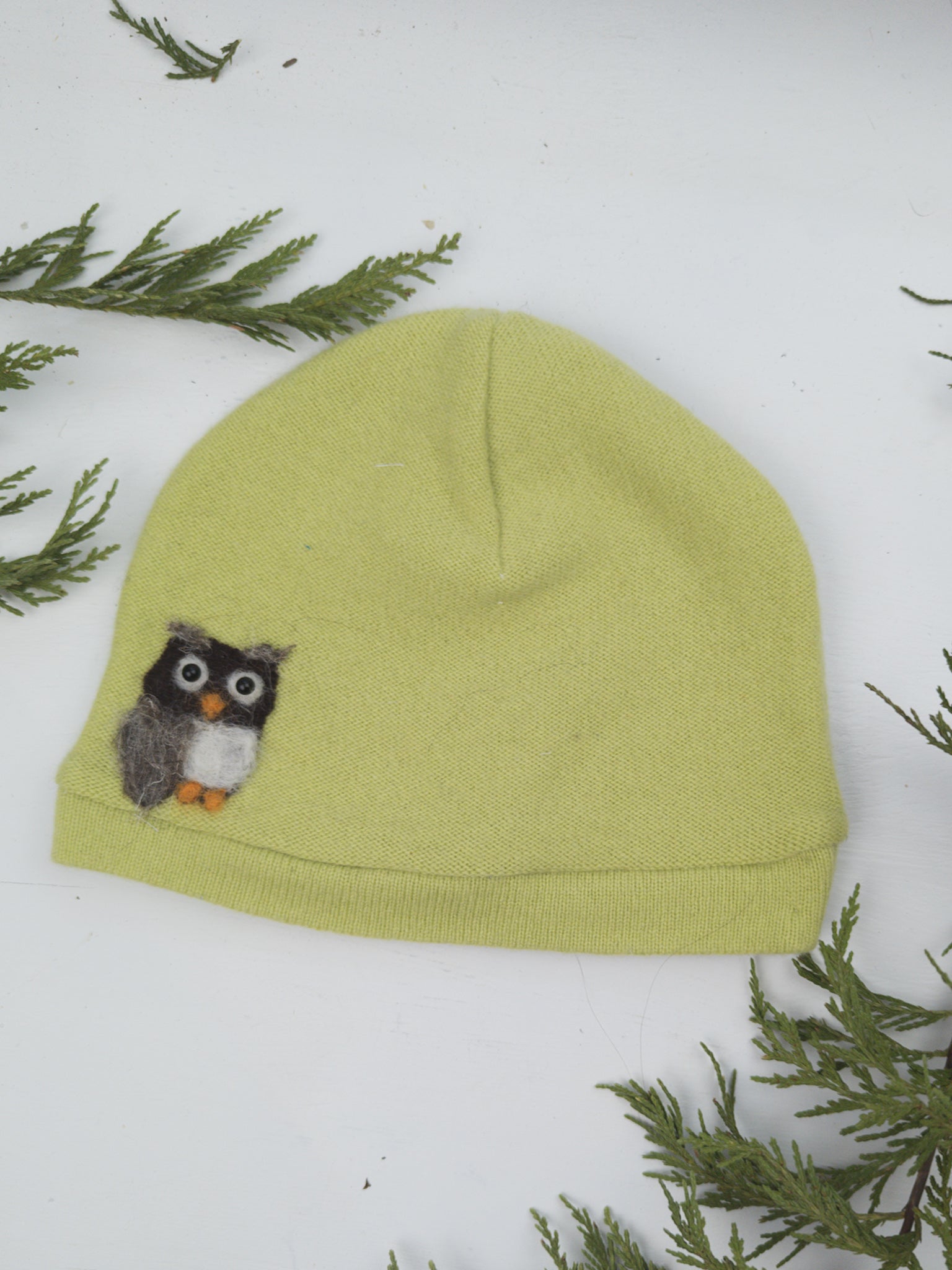 Owl Cashmere Hat - Toddler - BIG FRENCHIES