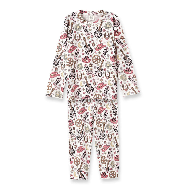Cowgirl Cutie Girl's Bamboo Pajama Set - BIG FRENCHIES