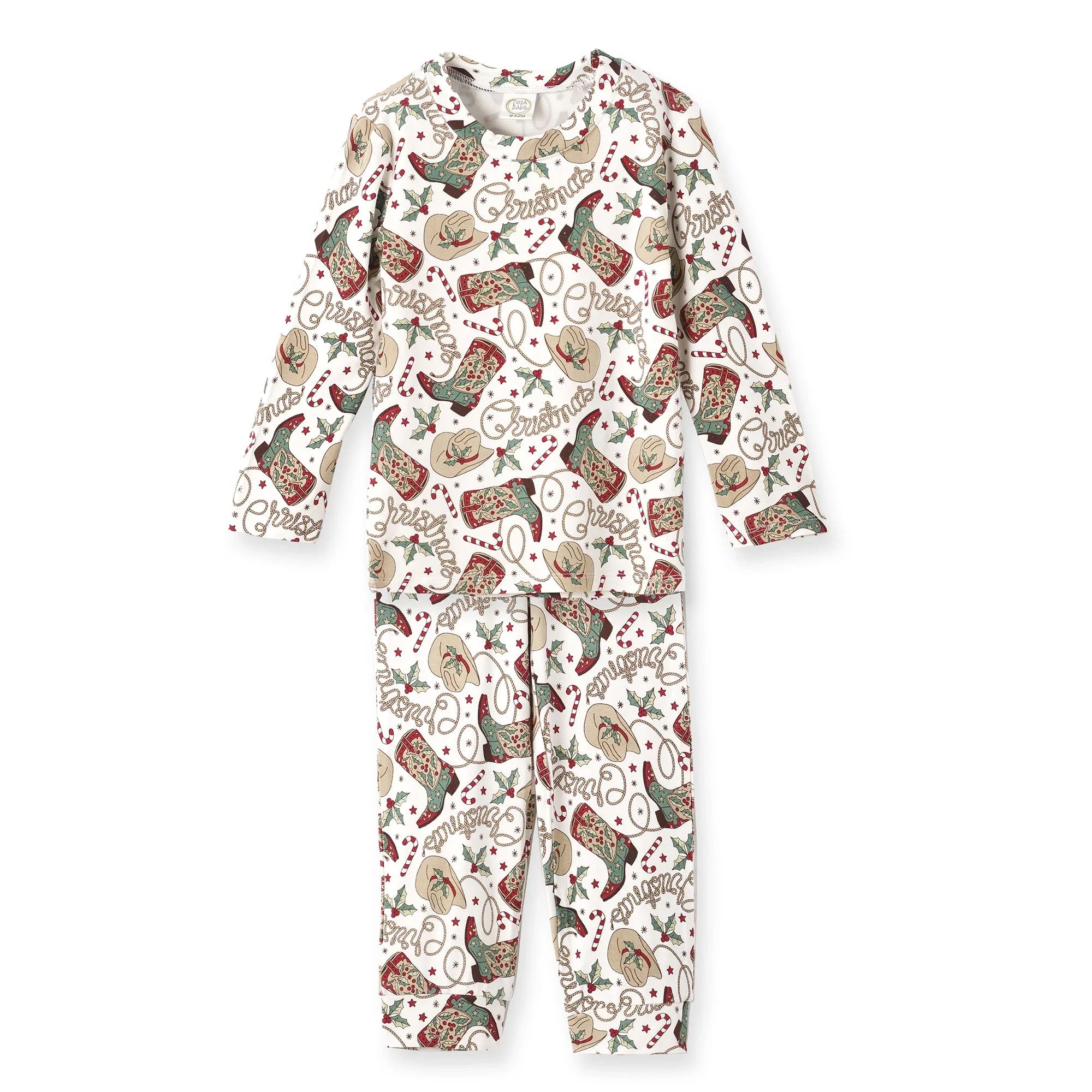 Western Christmas Pajamas for Kids – Bamboo Holiday PJs - BIG FRENCHIES