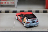 Street Weapon Honda Civic EG6 Sonic livery 1:64
