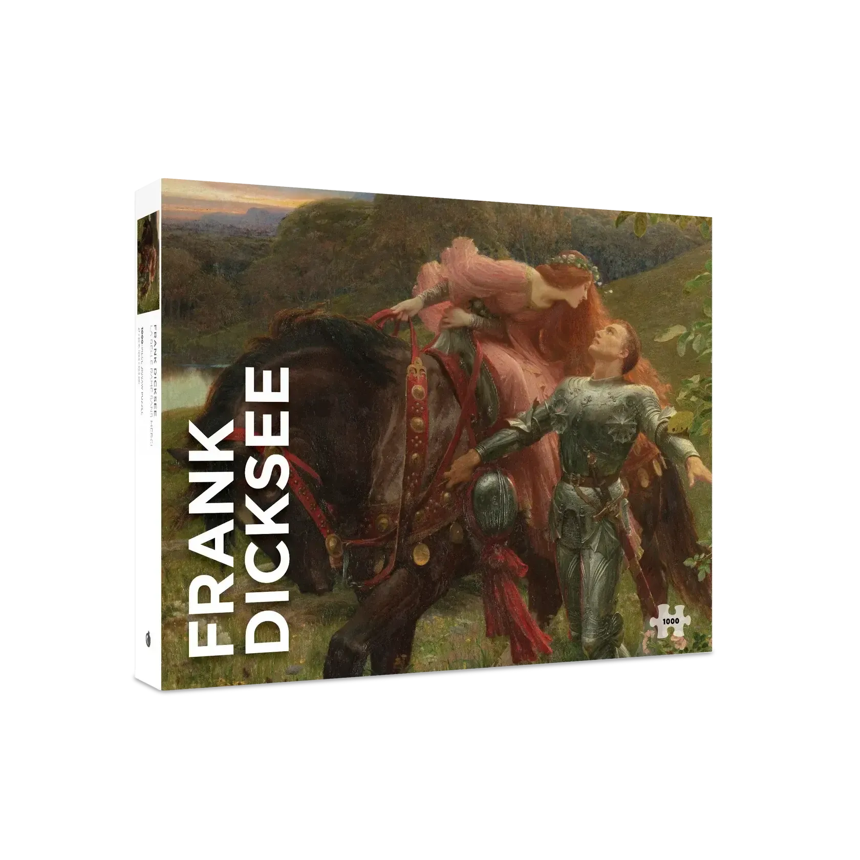 La Belle Dame Merci by Dicksee 1000 Piece Jigsaw Puzzle Pomegranate