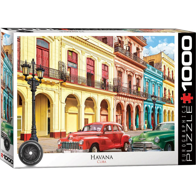 La Havana, Cuba 1000 Piece Jigsaw Puzzle Eurographics - BIG FRENCHIES