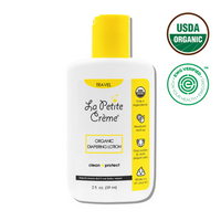 Organic Diaper Lotion by La Petite Crème (Travel Size - 2 oz)