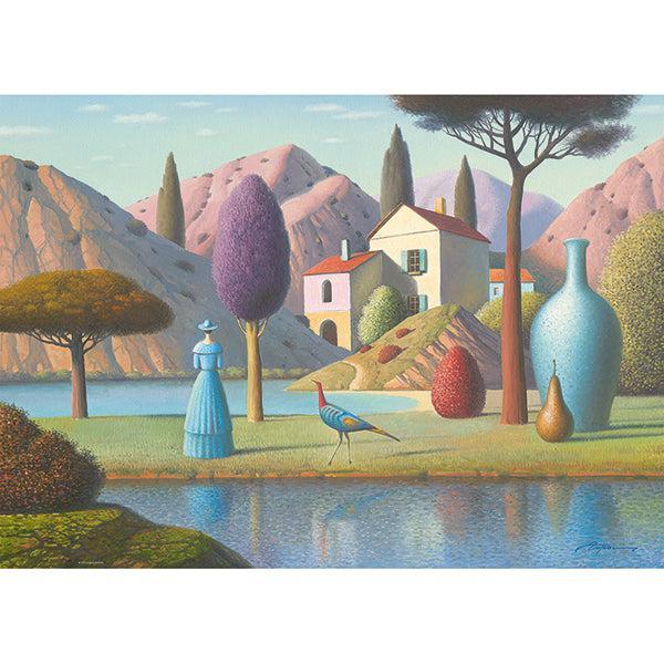 Lady in Blue Timeless 1000 Piece Jigsaw Puzzle Heye - BIG FRENCHIES