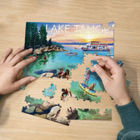 Lake Tahoe 210 Piece Jigsaw Puzzle Boardwalk - BIG FRENCHIES