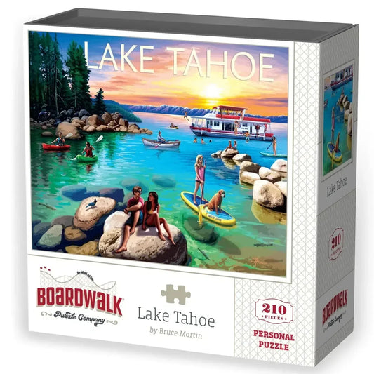 Lake Tahoe 210 Piece Jigsaw Puzzle Boardwalk - BIG FRENCHIES