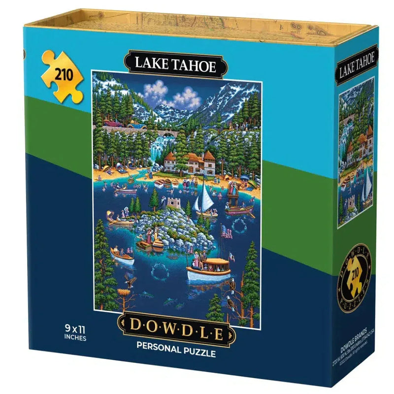Lake Tahoe 210 Piece Jigsaw Puzzle Dowdle - BIG FRENCHIES