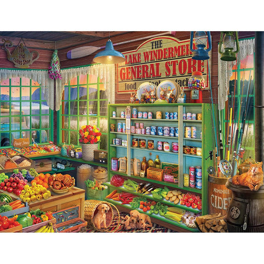 Lake Windermere General Store 500 Piece Jigsaw Puzzle Springbok - BIG FRENCHIES