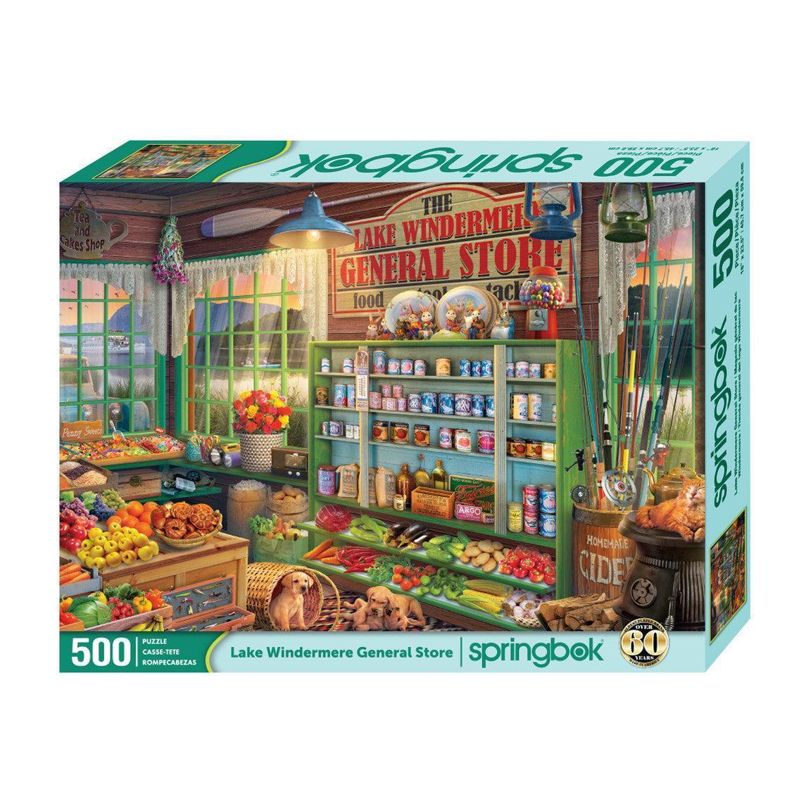 Lake Windermere General Store 500 Piece Jigsaw Puzzle Springbok - BIG FRENCHIES