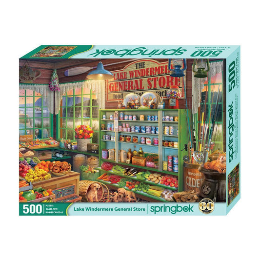 Lake Windermere General Store 500 Piece Jigsaw Puzzle Springbok - BIG FRENCHIES