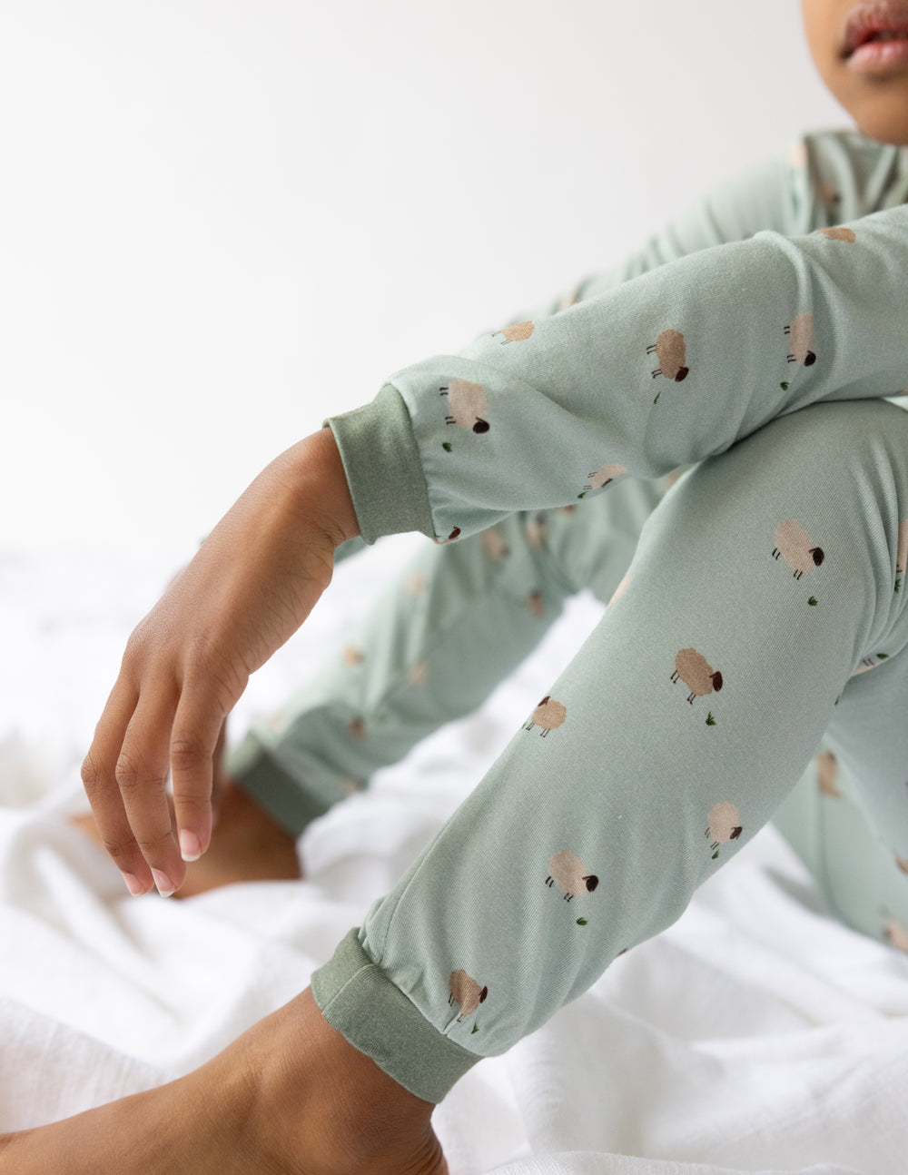 Lamb Bamboo Kids Pajama Set - BIG FRENCHIES