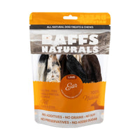 BAFFS NATURALS All-Natural Premium Lamb Ear Dog Chews – (3.5oz Bag) - BIG FRENCHIES