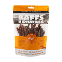 BAFFS NATURALS All-Natural Premium Lamb Pizzle Dog Chews – (8oz Bag) - BIG FRENCHIES