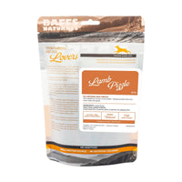 BAFFS NATURALS All-Natural Premium Lamb Pizzle Dog Chews – (8oz Bag) - BIG FRENCHIES