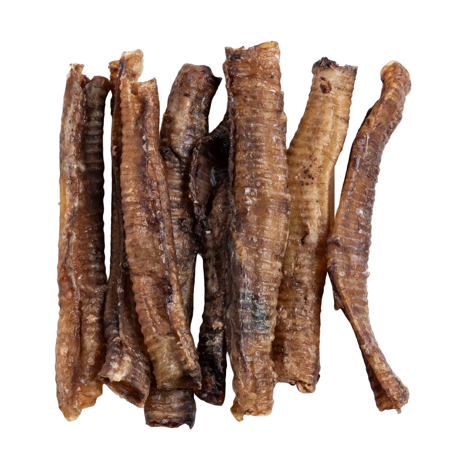BAFFS NATURALS All-Natural Premium Lamb Trachea Dog Chews – 2 Pack (10 Chews Each) - BIG FRENCHIES