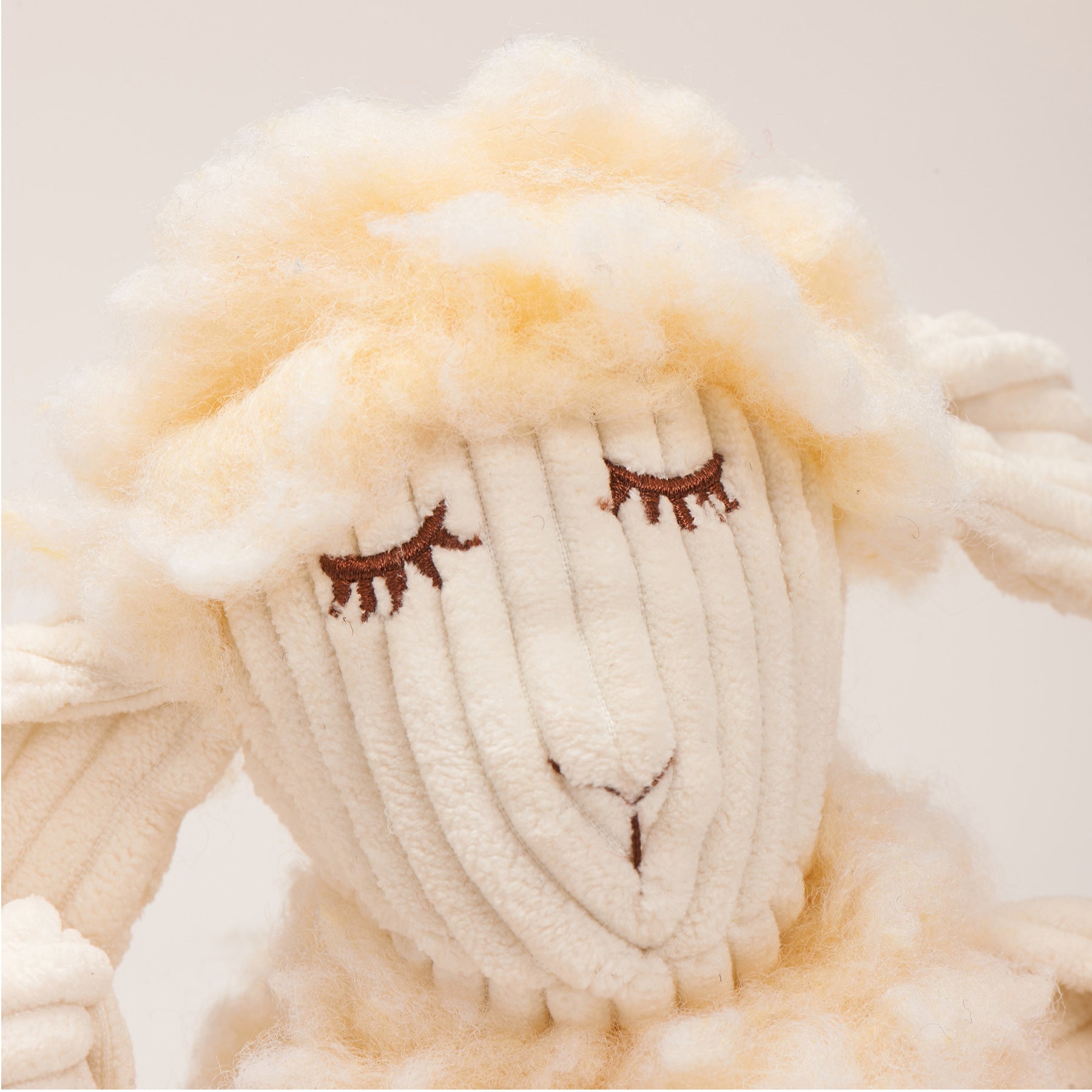Louise Lamb HuggleFleece® FlufferKnottie™ Plush Dog Toy - BIG FRENCHIES