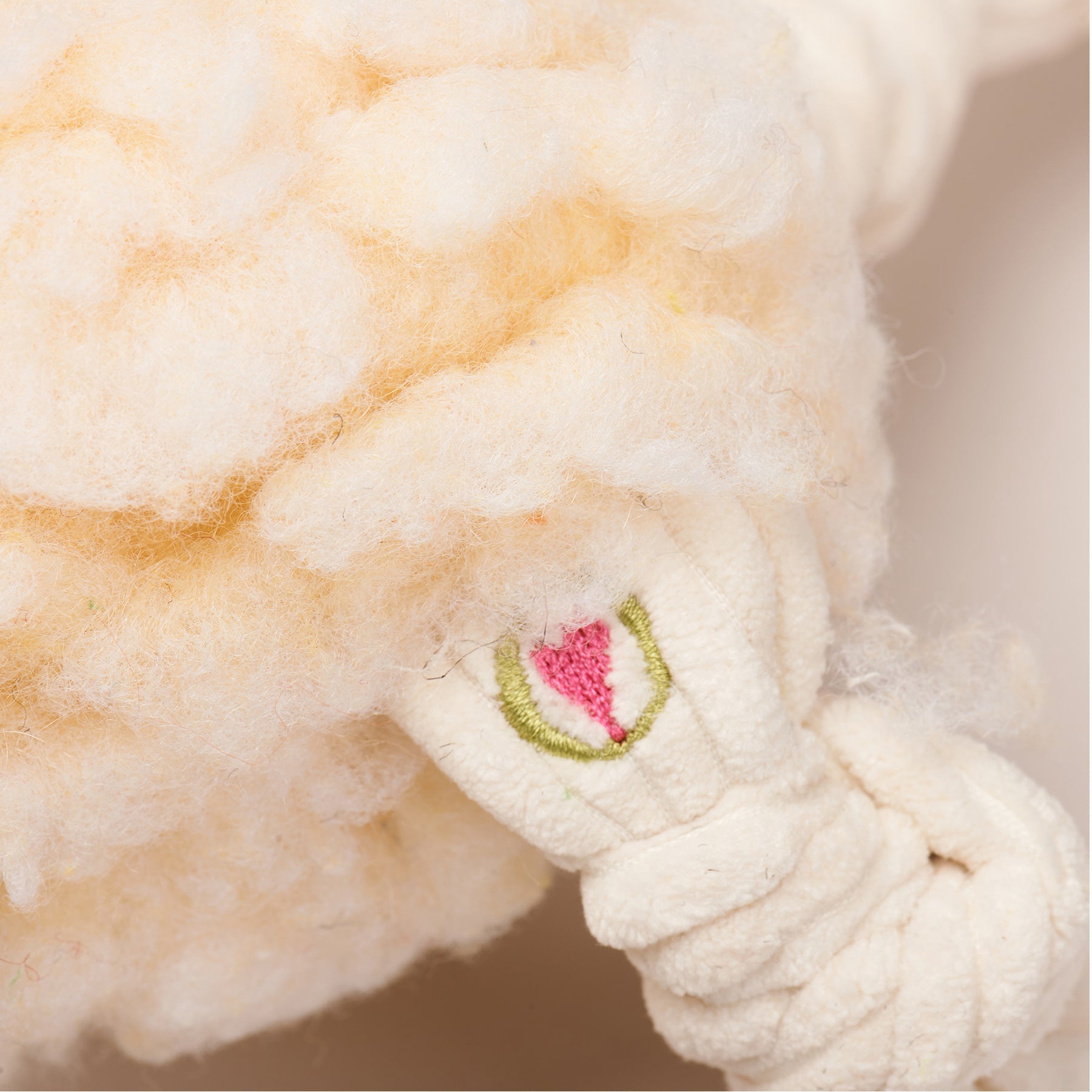 Louise Lamb HuggleFleece® FlufferKnottie™ Plush Dog Toy - BIG FRENCHIES