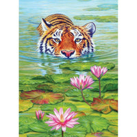 Land of the Lotus 1000 Piece Jigsaw Puzzle Cobble Hill - BIG FRENCHIES