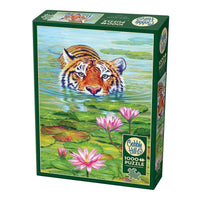 Land of the Lotus 1000 Piece Jigsaw Puzzle Cobble Hill - BIG FRENCHIES
