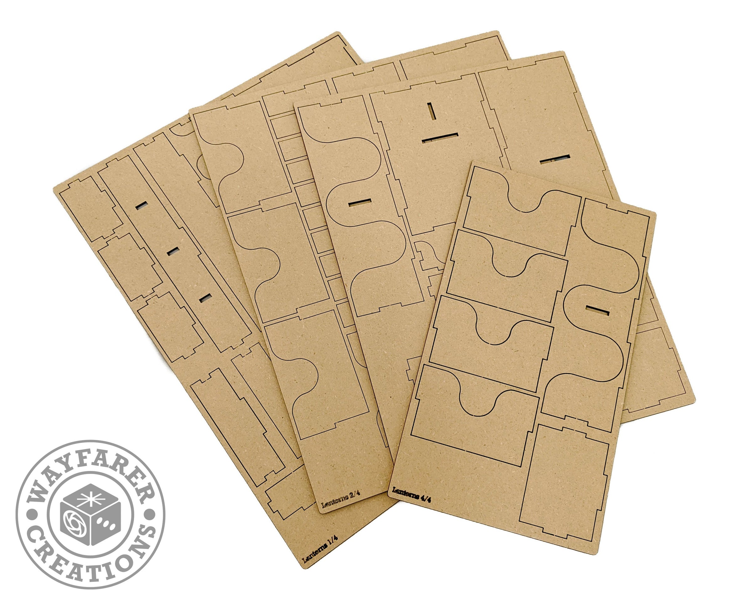 Lanterns Board Game Organizer Insert