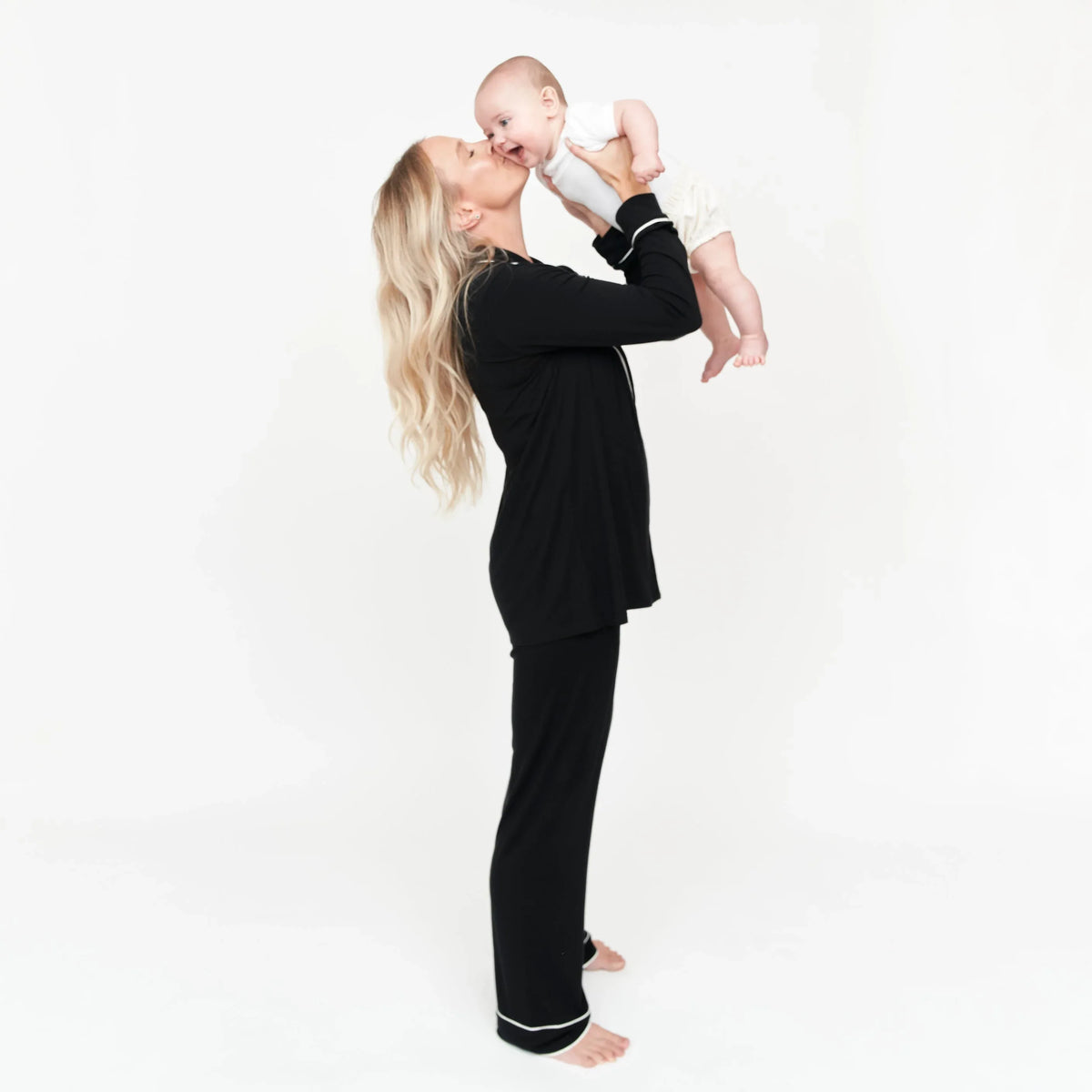 The Black CloudLuxe Classic Pajama Set - BIG FRENCHIES