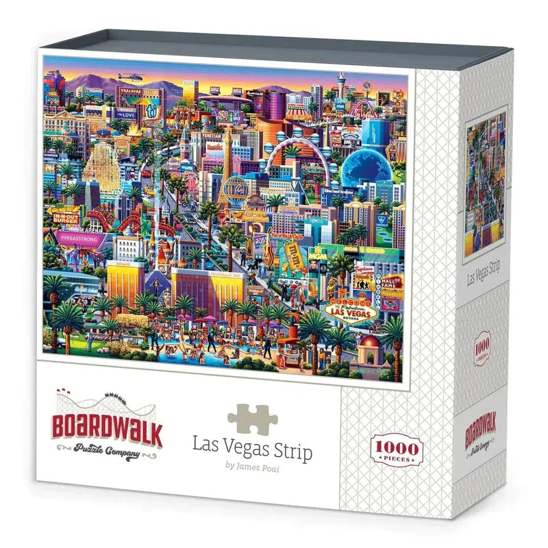 Las Vegas Strip 1000 Piece Jigsaw Puzzle Boardwalk - BIG FRENCHIES