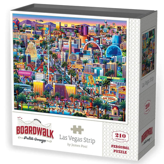 Las Vegas Strip 210 Piece Jigsaw Puzzle Boardwalk - BIG FRENCHIES