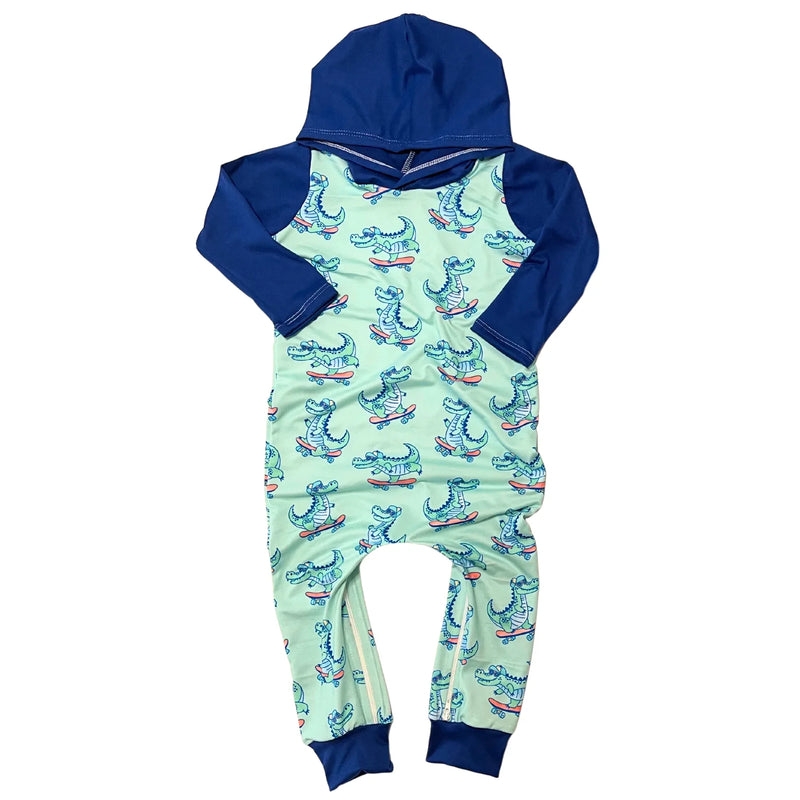 Later Gator Zip Romper - BIG FRENCHIES