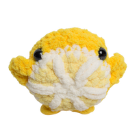 Lauren the Lemon Whale Crochet Plushie