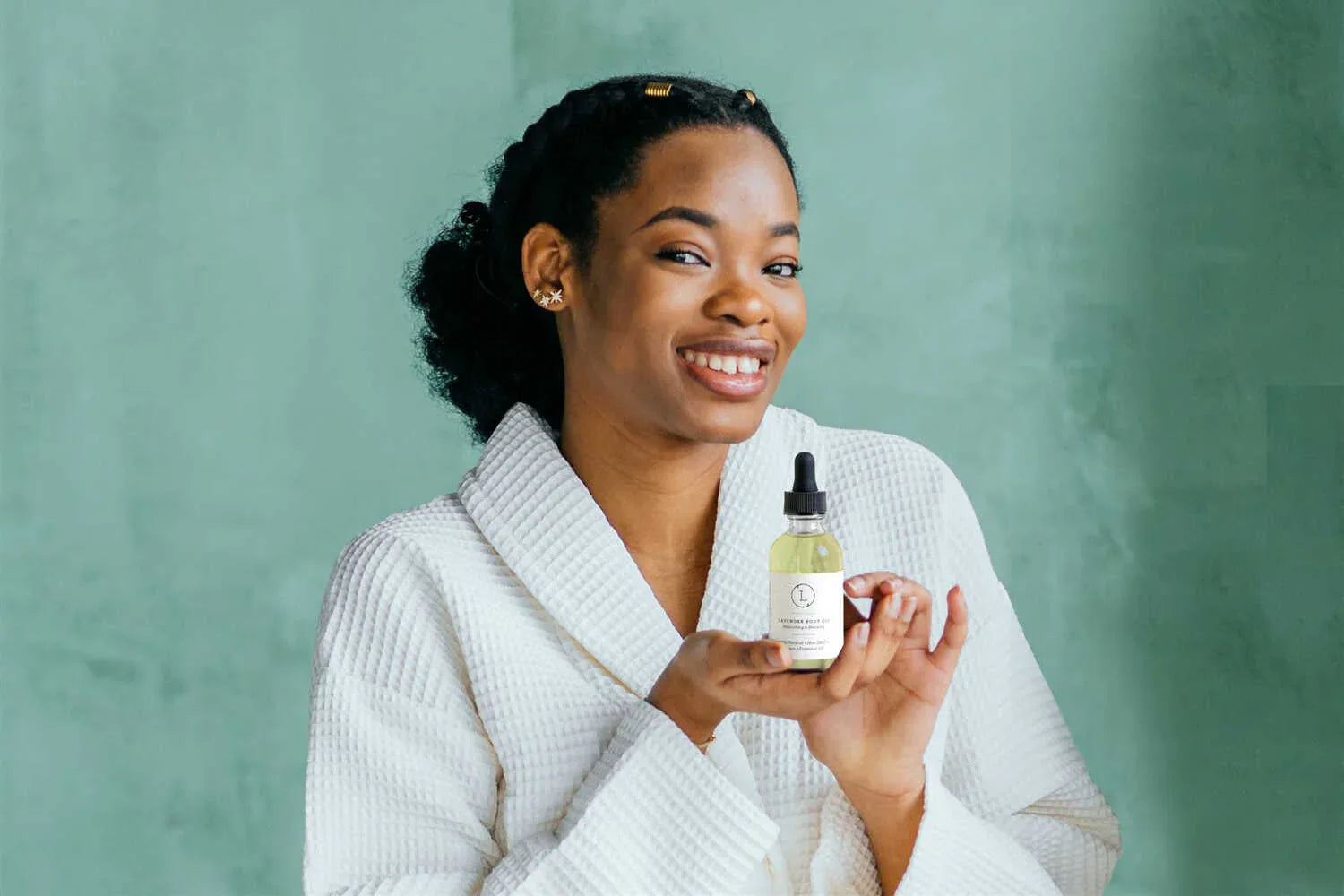 CBD Lavender Body Oil with CBD, Natural Moisturizing Body Oil (THC free) - BIG FRENCHIES