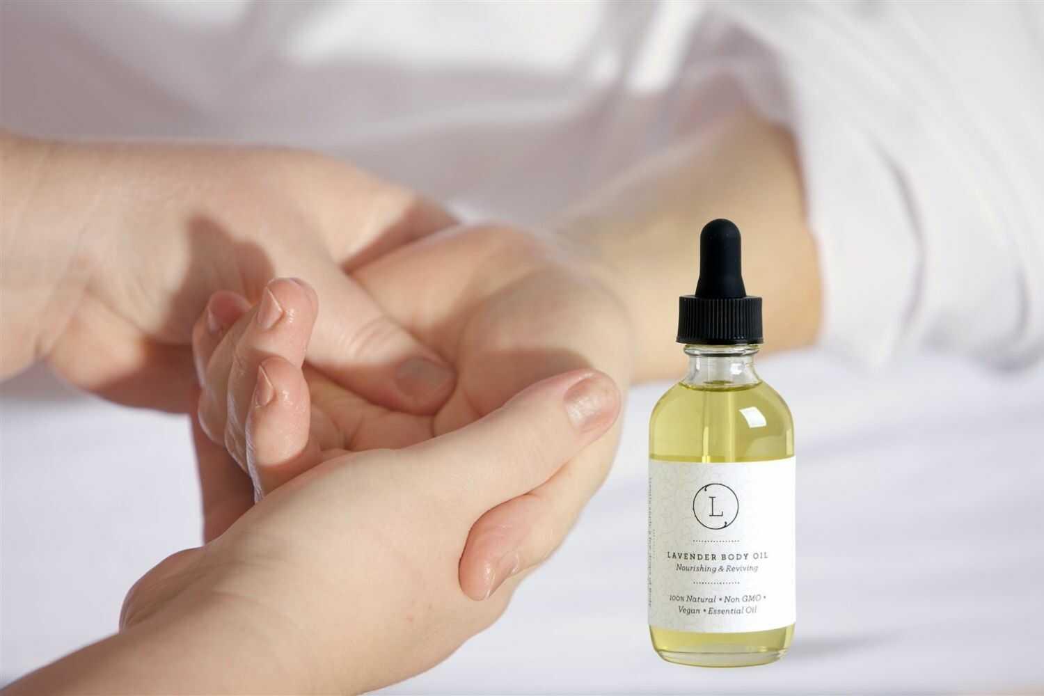 Lavender Body Oil, Natural Moisturizing Body Oil - BIG FRENCHIES