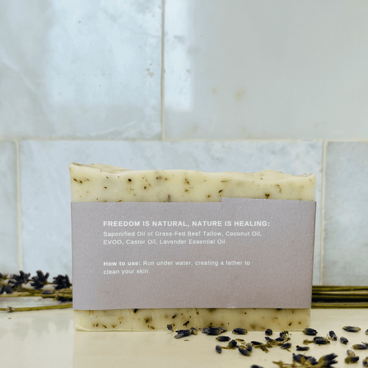 Lavender Tallow Soap Bar - BIG FRENCHIES