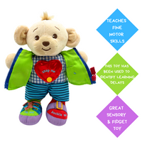 Learn to Dress Bear Doll - BIG FRENCHIES