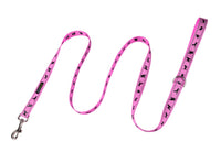 Pink Dog Leash by EcoBark - Padded Comfort Grip Leash - 4ft, 5ft, and 6ft Leash for Teacup, Small, and Medium Dogs - BIG FRENCHIES
