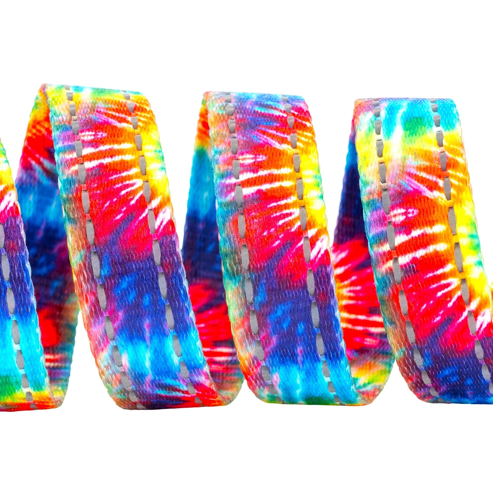 Tie Dye Dog Leash by EcoBark - Padded Comfort Grip Leash - 4ft, 5ft, and 6ft Leash for Small and Medium Dogs - BIG FRENCHIES