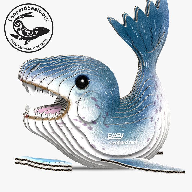 Leopard Seal 3D Cardboard Model Kit Eugy - BIG FRENCHIES