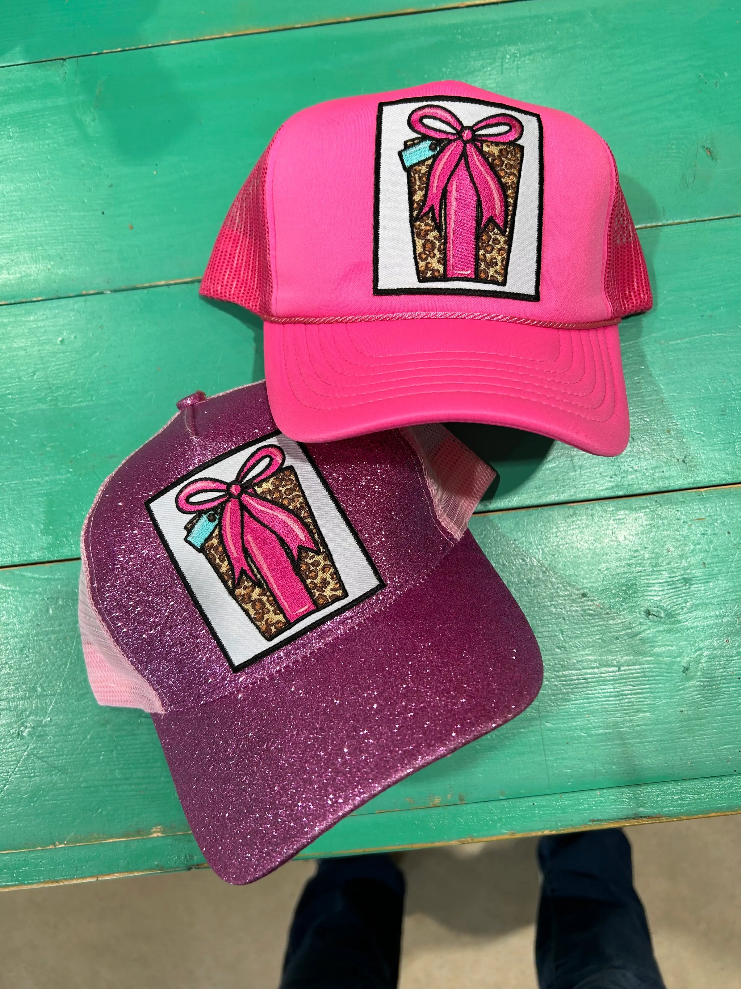 Leopard Present Trucker Hat - BIG FRENCHIES