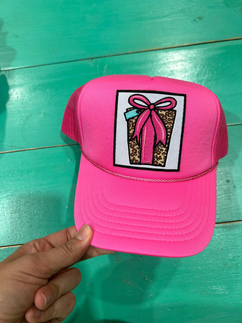 Leopard Present Trucker Hat - BIG FRENCHIES