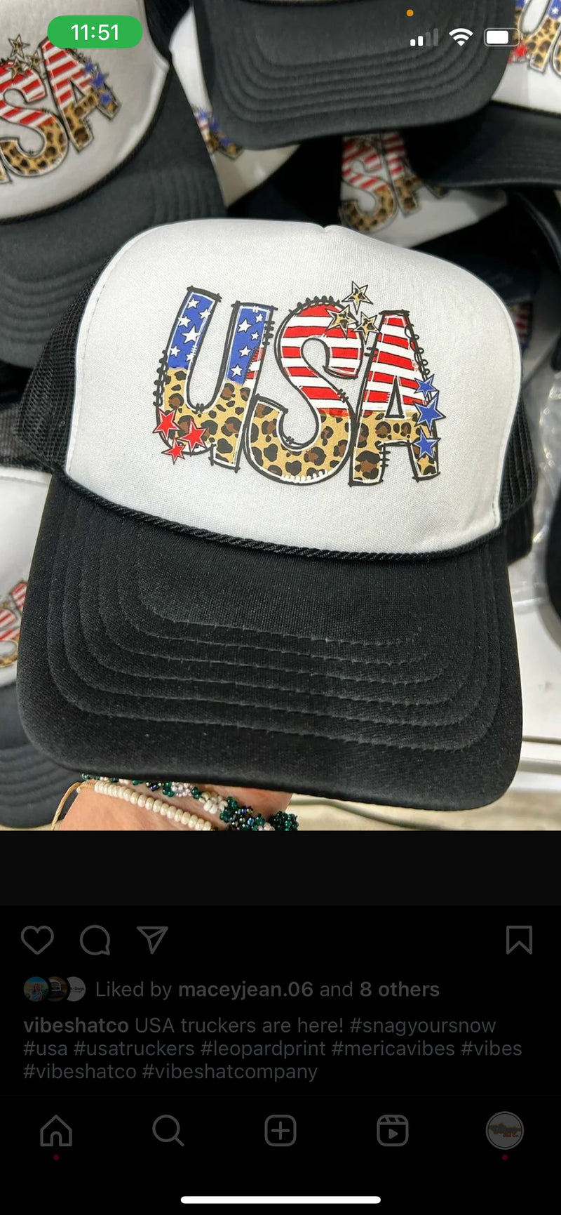 Leopard USA Trucker - BIG FRENCHIES