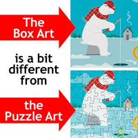 Let it Snow "Something's Amiss!" 1000 Piece Jigsaw Puzzle PuzzleTwist - BIG FRENCHIES