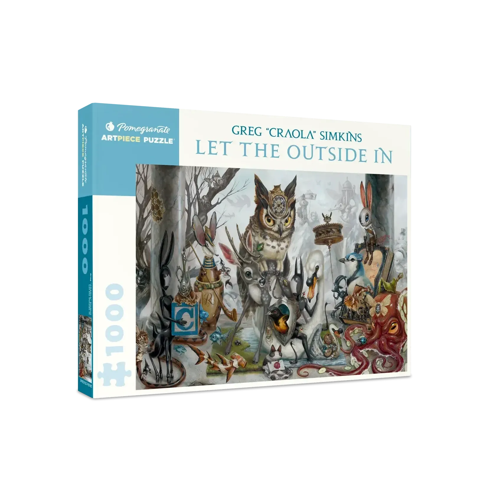 Let the Outside In 1000 Piece Jigsaw Puzzle Pomegranate