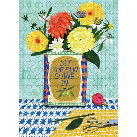 Let the Sun Shine In 1000 Piece Jigsaw Puzzle Workman - BIG FRENCHIES