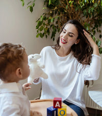 Let Loose Crossover Long Sleeve Maternity/Nursing Knit Top - BIG FRENCHIES