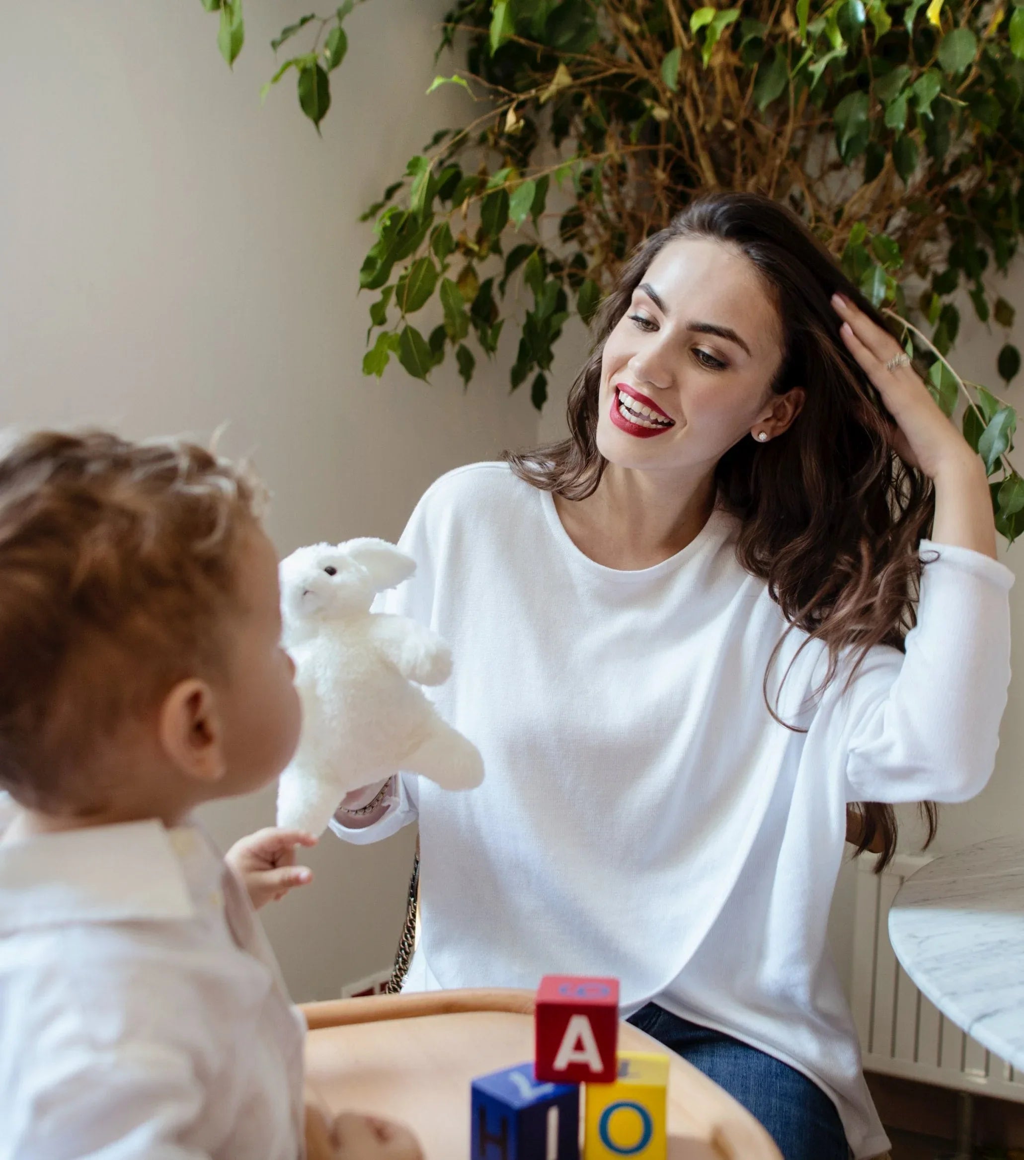 Let Loose Crossover Long Sleeve Maternity/Nursing Knit Top - BIG FRENCHIES