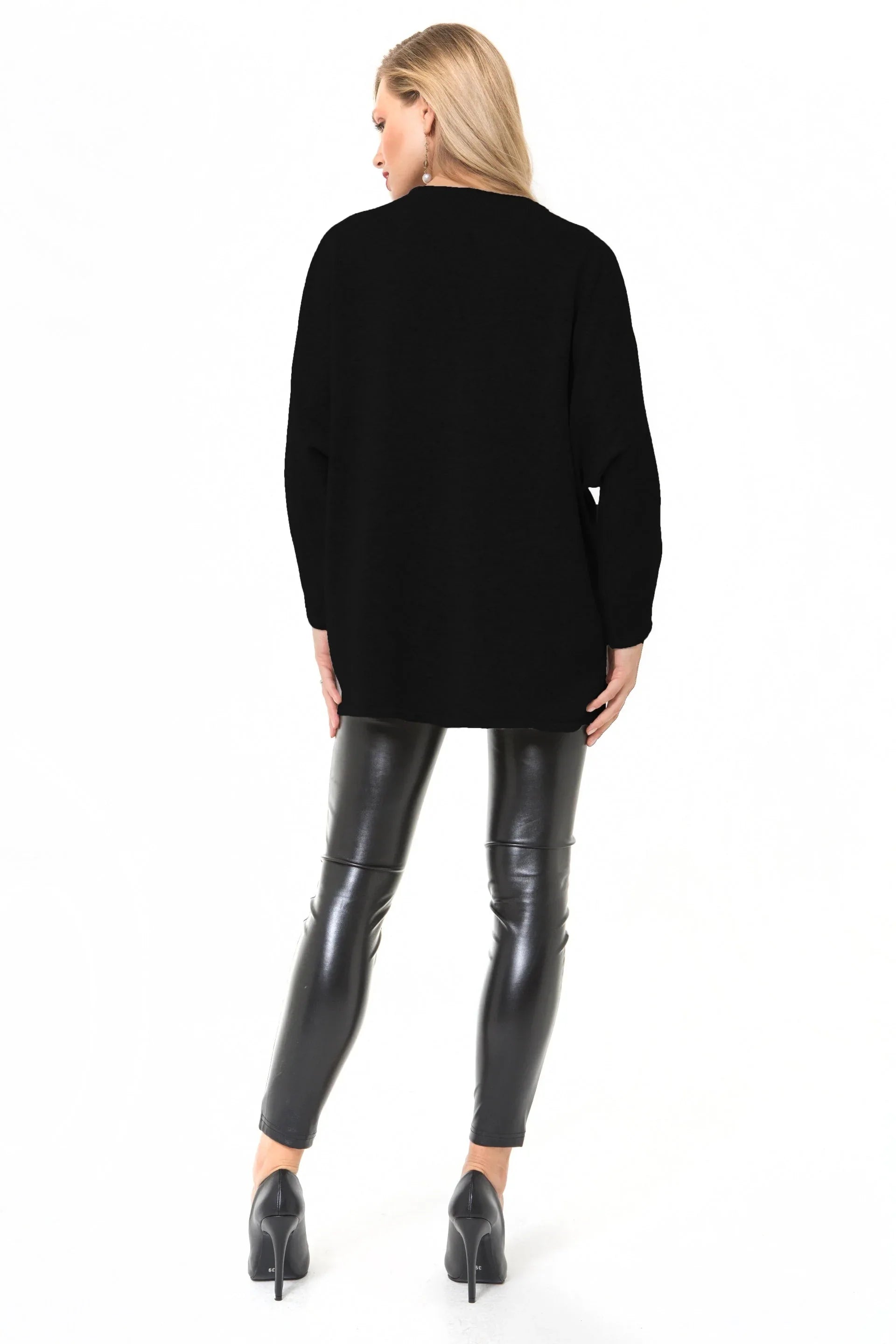 Let Loose Crossover Long Sleeve Maternity/Nursing Knit Top - BIG FRENCHIES