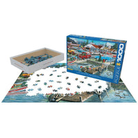 Let’s go Fishing 1000 Piece Jigsaw Puzzle Eurographics - BIG FRENCHIES