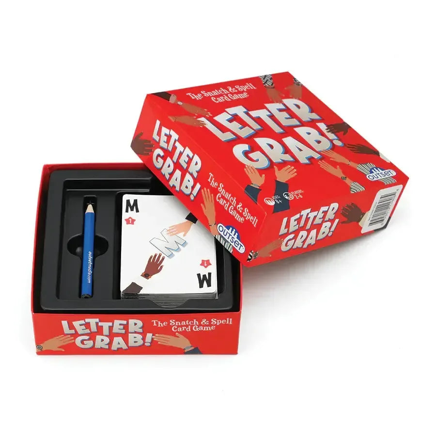 Letter Grab! - The Snatch & Spell Card Game - Outset - BIG FRENCHIES